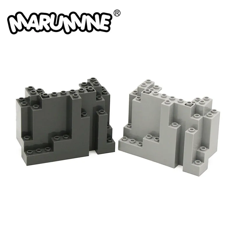 

Marumine Mountain Bottom 4x10x6 Accessories 6082 Construction MOC Bricks Kit Model Building Parts Educational Toys For Children