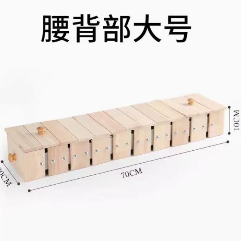 Doomai keel moxibustion box back moxibustion appliance ginger fire dragon wooden box hall special