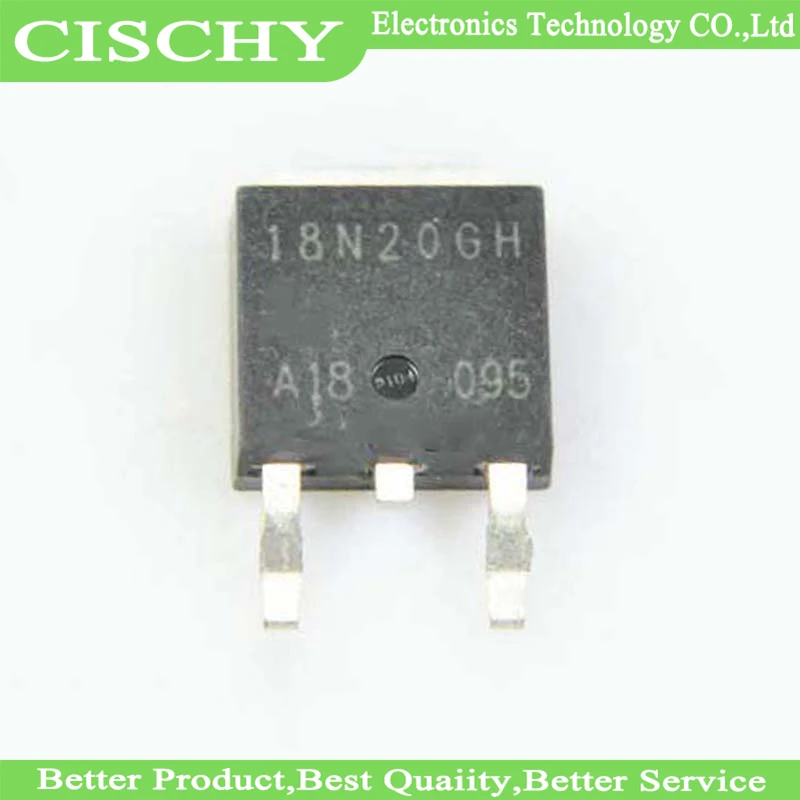 5pcs/lot 18N20GH AP18N20GH TO-252 200V 18A In Stock