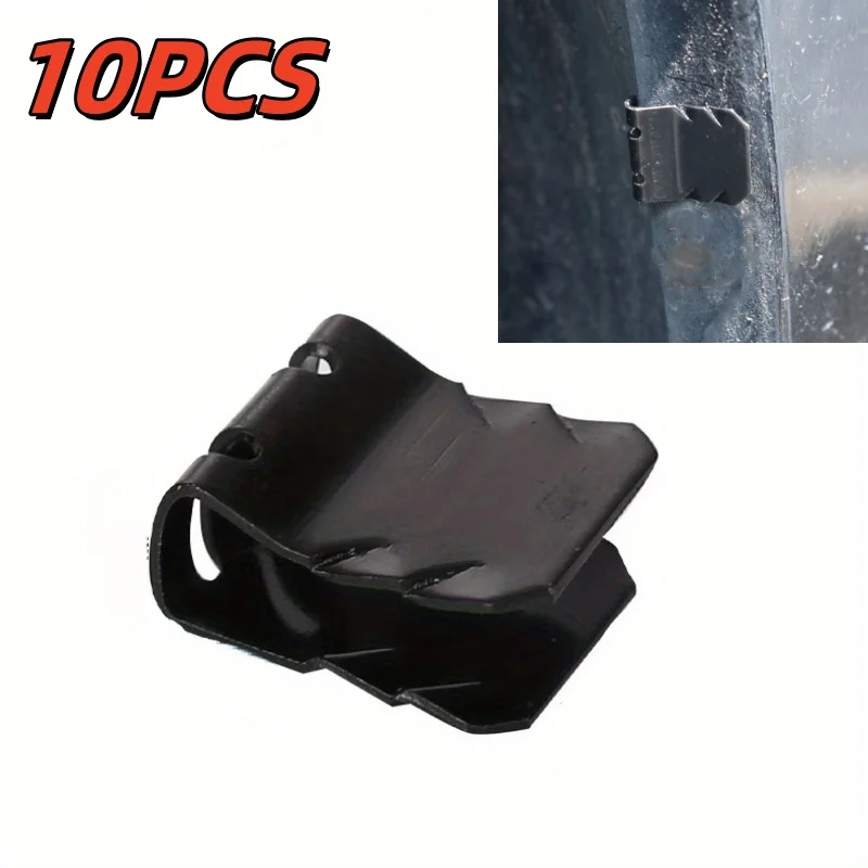 

10PCS U-Shaped Clip Car Front Mudguard Bumper Cover Clip Kit Engine Cover Buckle For Car Motorcycle Truck Mudguard Fasteners