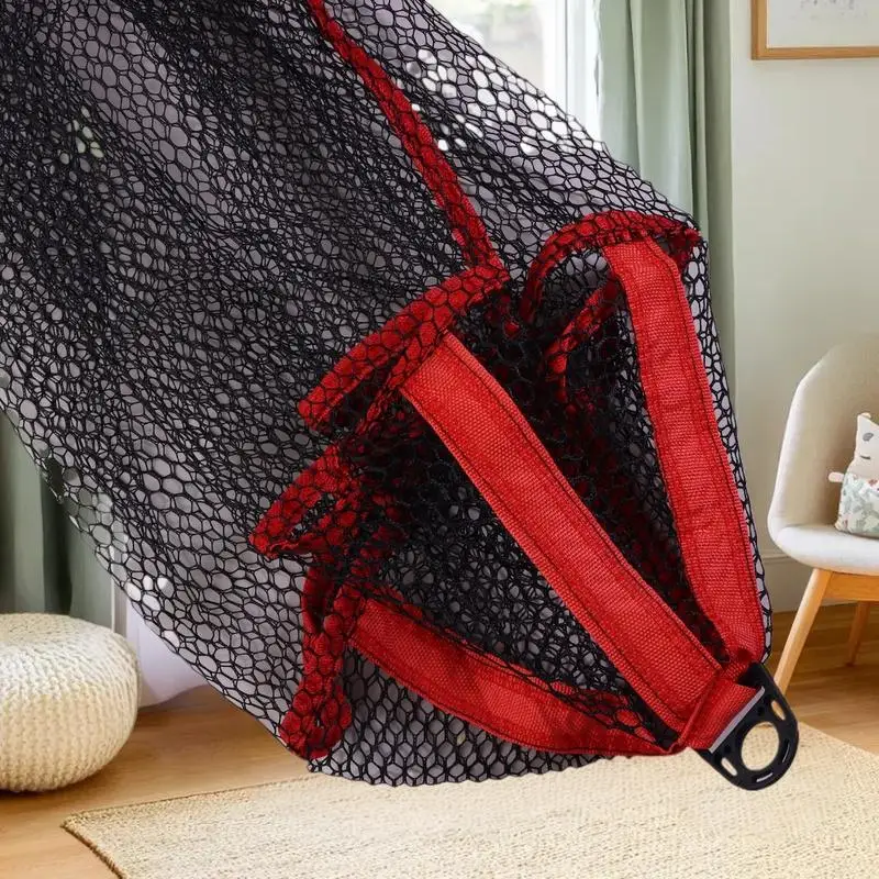 Live Fish Nets Bag Bundle Mouth Net Bag Fishing Mesh Bag Folding Fishing Fishing Gear Thickening Small Grid Nets Fishing Supply