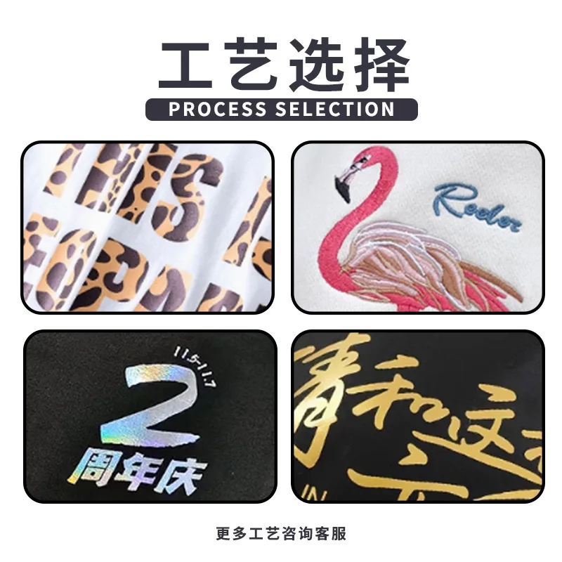 

Combed Cotton Cotton-Shirt Advertising Shirt Custom Printed Embroidered Round Neck Short Sleeve Election Shirt Workw