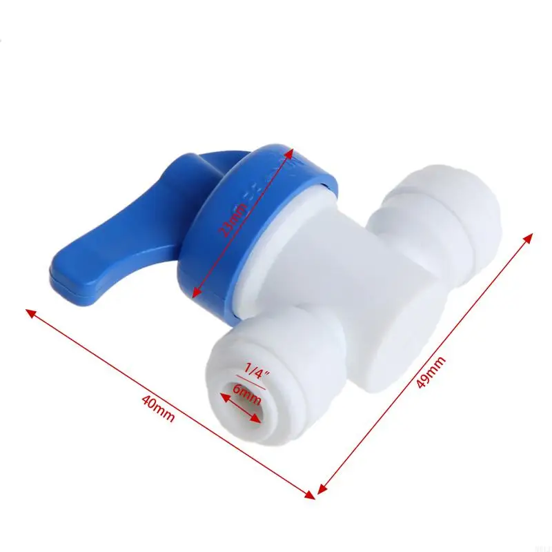 MOLF バルブ用ボール 6 ミリメートル 1/4 インチチューブ外径ポートプラスチック水システムループコネクタ