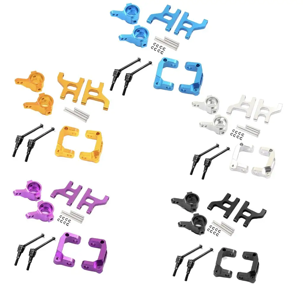 

Steering Knuckle C-Hub Arm Set for CC01 1/10 RC Scale Model Car DIY Parts