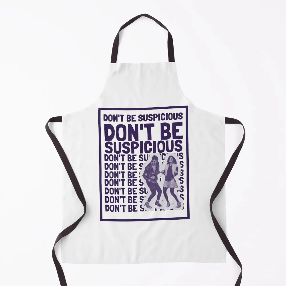 

Don't Be Suspicious Apron Manicurists Cute Kitchen Accessories Apron