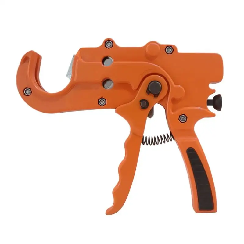 

Ножницы-резак для труб ПВХ с храповым механизмом, для резки водопроводных труб, шлангов, труб ПВХ и ППР, для обслуживания трубопроводов