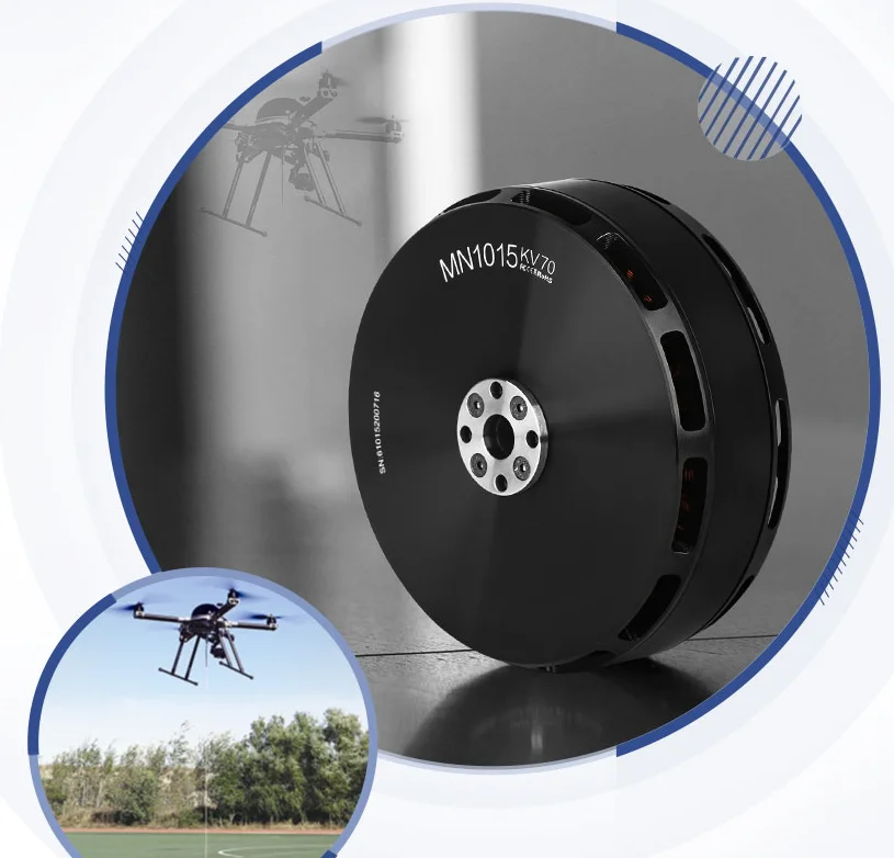 T-MOTOR MN1015 KV70 VTOL Drone Motor Brushless UAV Motor For Quadcopter Multirotor UAV Airplane