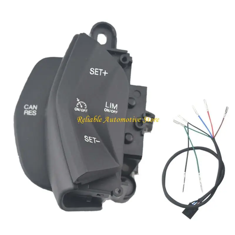 

M68B Car Cruise Control Switches Multifunction Steering Wheel Button DT1T9E740AA for Kuga Car Accessories