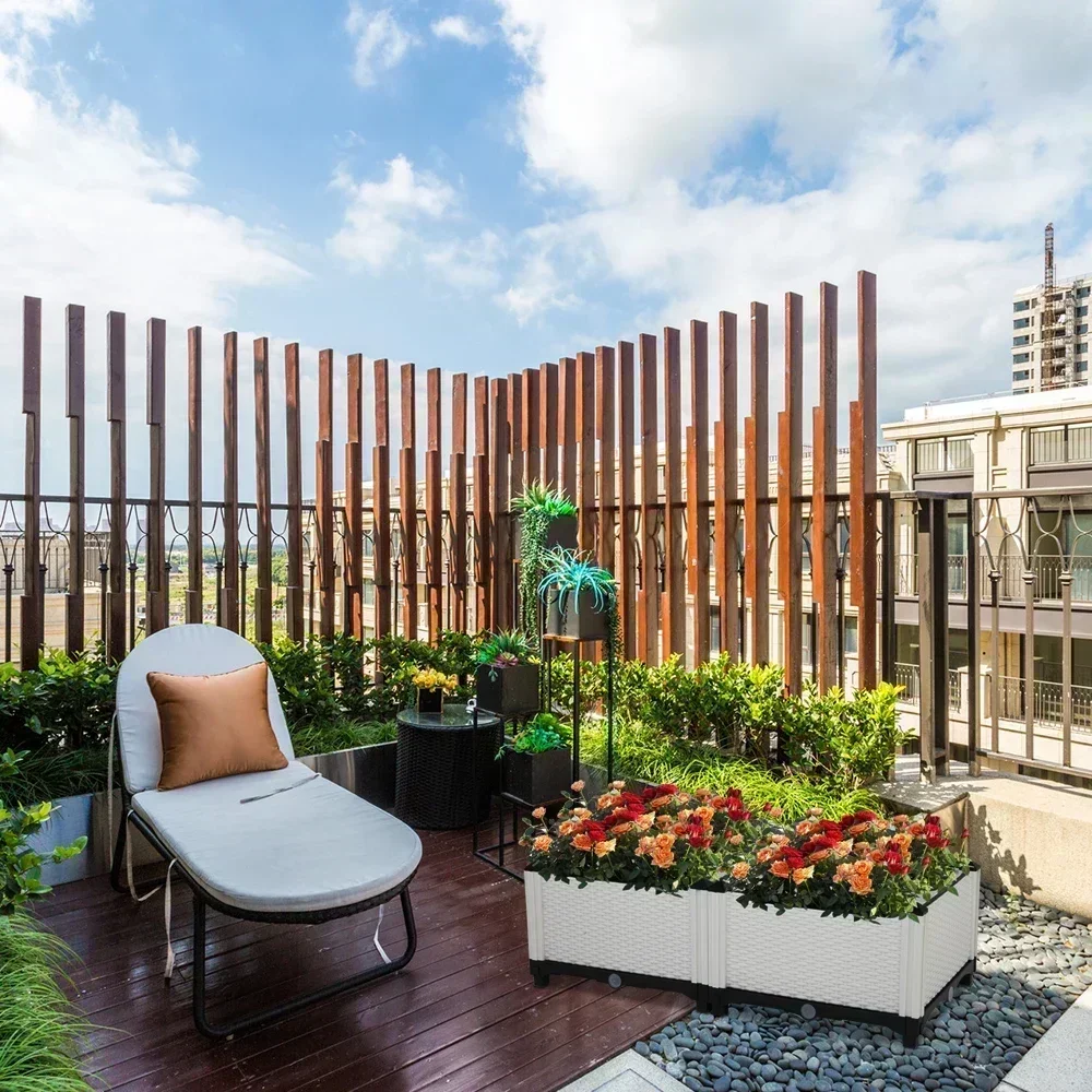 

2 шт., коробка для посадки впрыска, белые цветочные горшки, кашпо