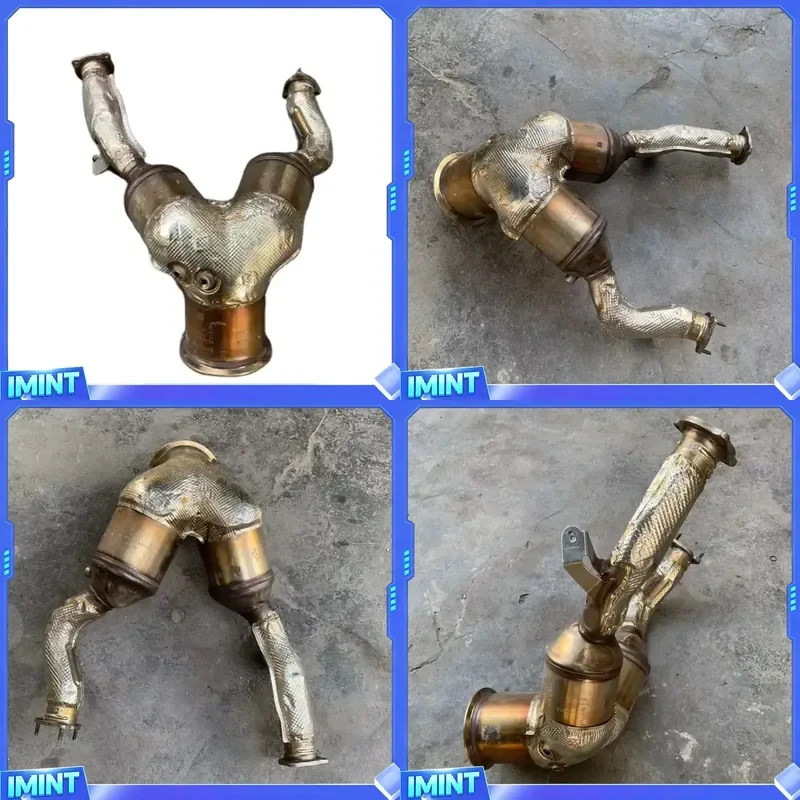 Used for A6 A7 C8 3.0T Euro VI First-stage Three-way Catalytic Converter OEM 641331 Front Position Fuel