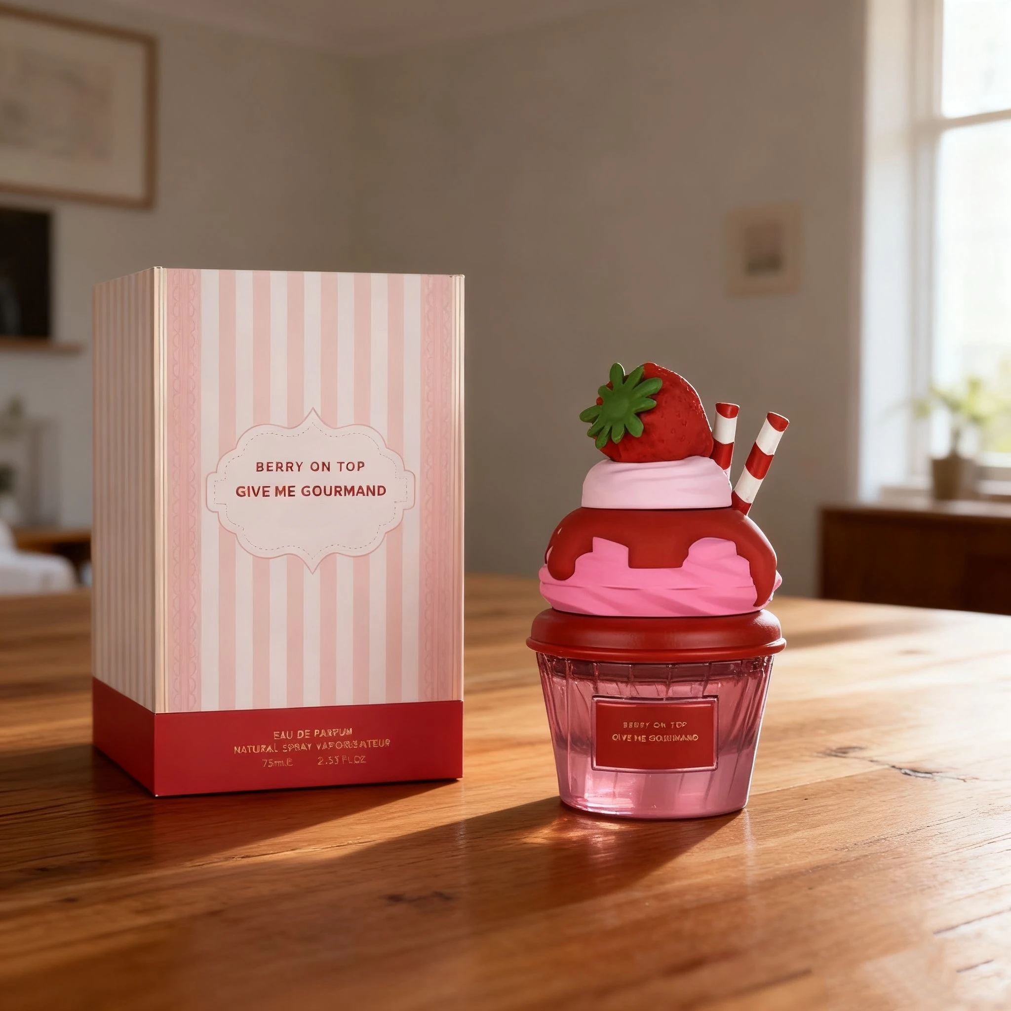 Give Me Gourmand Vanilla Freak Mallow Madness Berry On Top Eau De Parfum For Women With Sweet Dessert Scents Ideal Gift