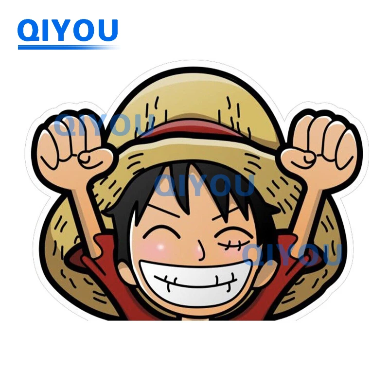 ONE PIECE Stickers High-quality Roronoa Zoro Monkey Luffy Car Stickers for PVC Decal for Car Body Windshield Pull Rod Boxes