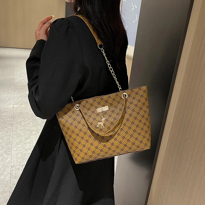 2024 Herbst und Winter Neue Presbyopie-Handtasche Schultertasche Große Kapazität Einkaufstasche Damentasche – Detail 9