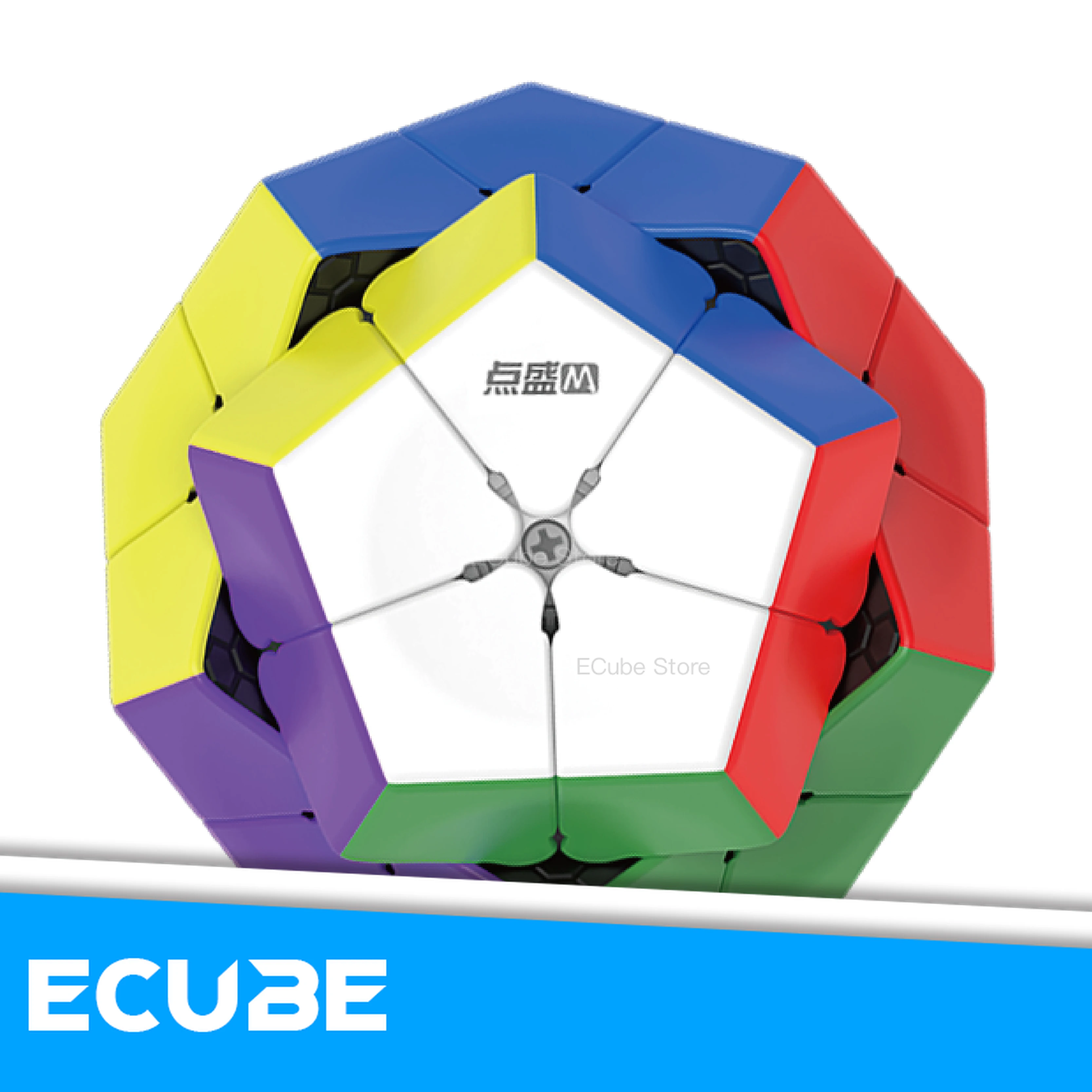 

[ECube] DianSheng Galaxy Kilominx Магнитная наклейка без наклеек 2x2 Magic Cube Megaminx Speed Puzzle Игрушка для детей