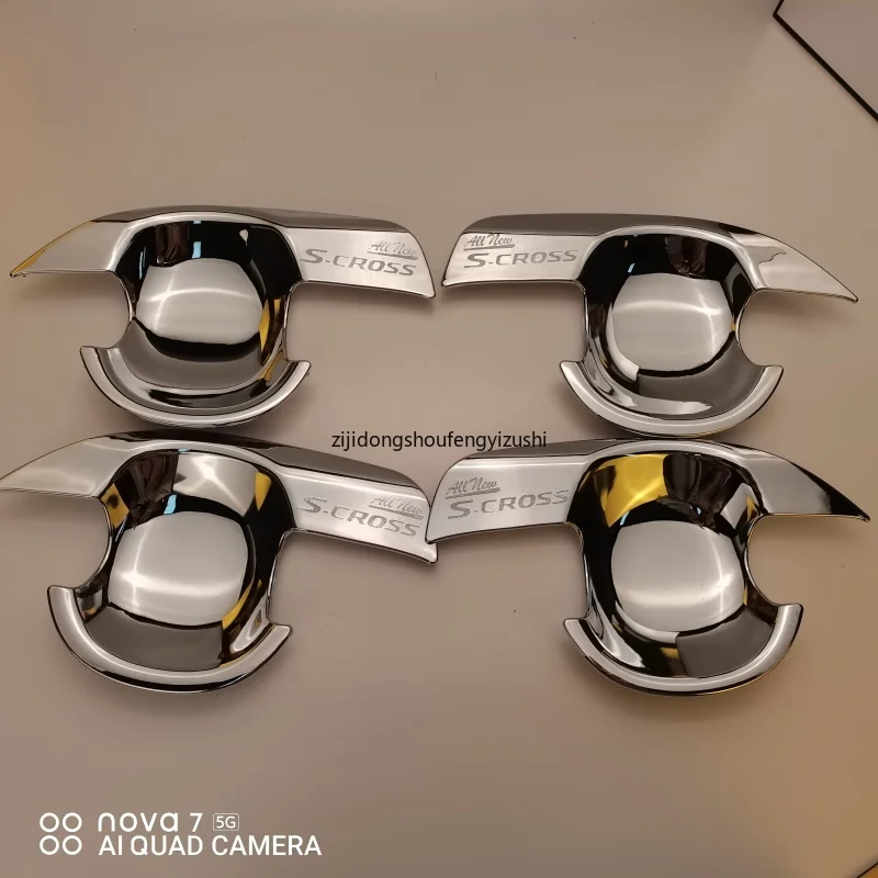 Для Suzuki Sx4 S-cross S Cross 2014 2015 2016 2017 2018, декоративная яркая полоса из АБС-пластика, крышка наружной дверной ручки