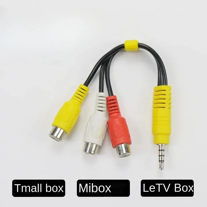 3.5mm 28cm Audio Cable Jack Plug To 3 RCA Plugs Male To Male/Male To 3rca Female Audio Video AV Transmission