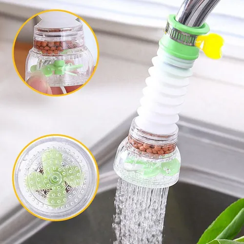 Grifo telescópico de ahorro de agua, grifo Universal de rotación 360, burbujeador, filtro giratorio, extensores de grifo, accesorios de baño y cocina