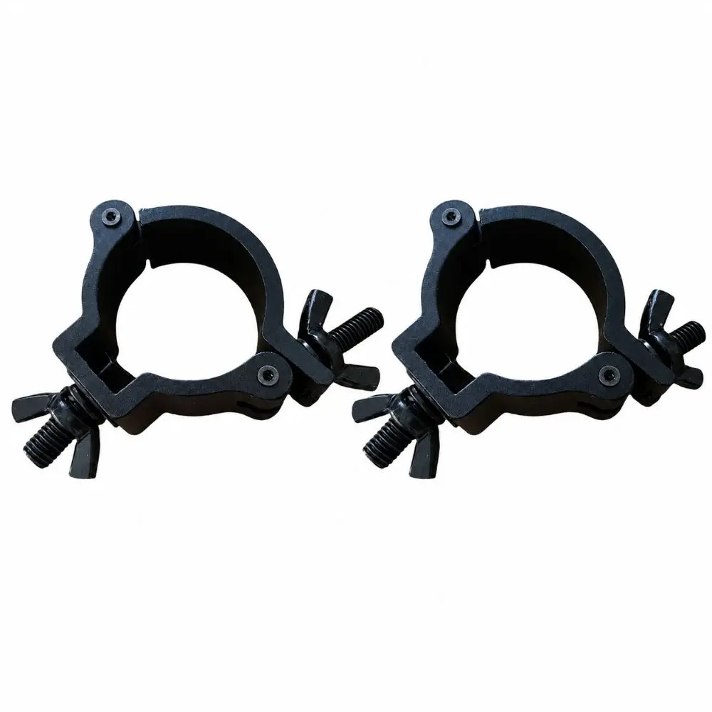 2pcs Professional Aluminum Alloy Stage Light Hook Weighing 100kg 48-51mm Moving Head Light Hook Truss Clamp DJ Club
