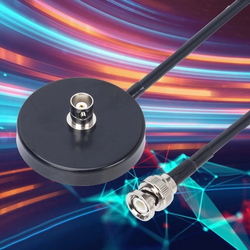 Ham Radio Antenna Bases for Baofeng Two Way Radio BNC Car Sucker Antenna BNC Sucker with 5m best sale