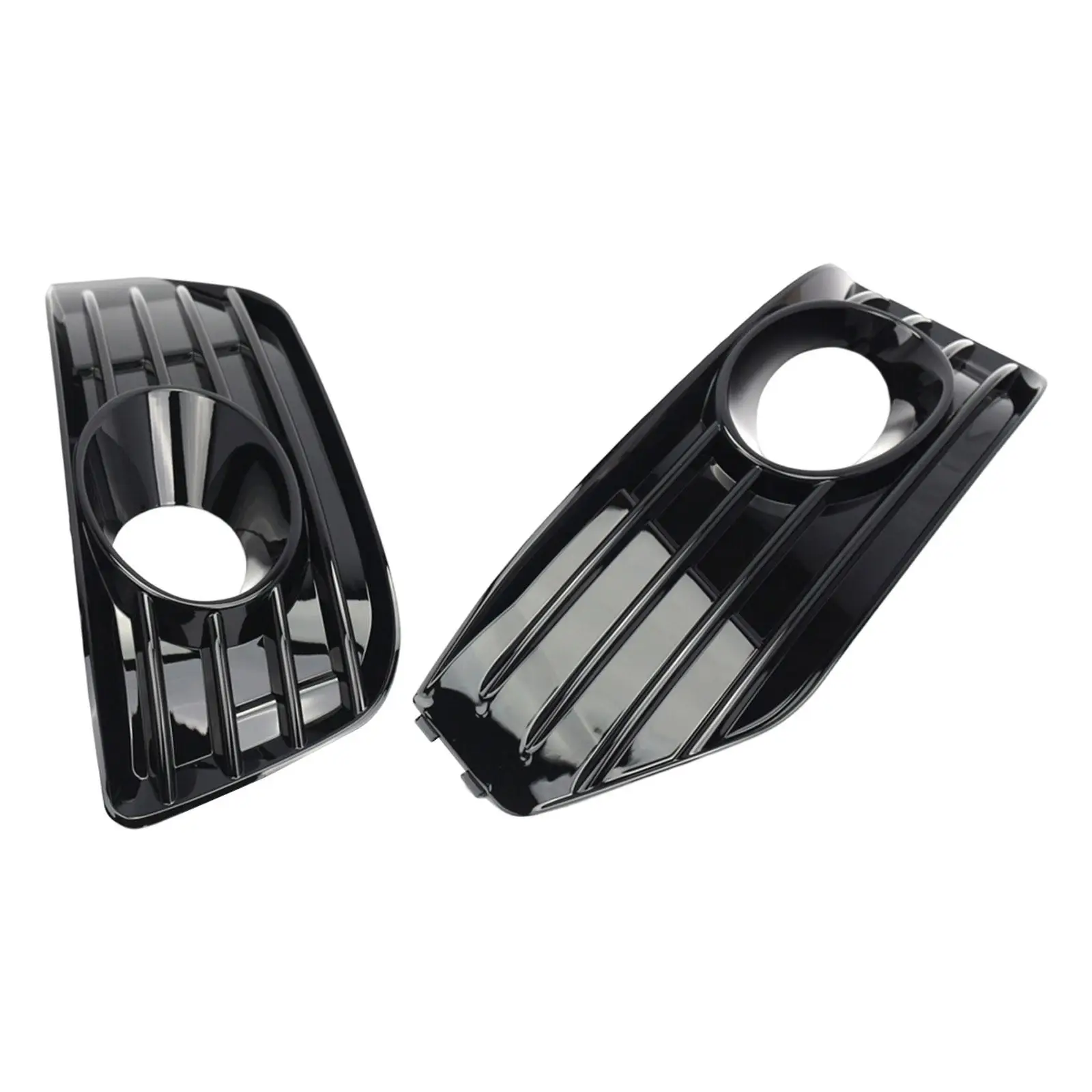 

2x Fog Light Grille Lamp Covers Easy to Install Replaces Accessories Professional Left and Right Side for VW T5.1 Sportline
