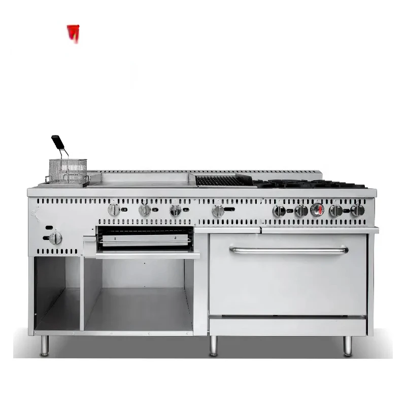 Commercial gas range Restaurant Cooking Equipment 72