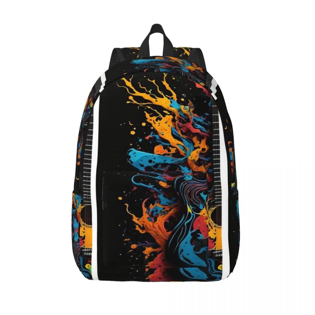 

Цвета гитары Простой и стильный рюкзак Холщовый рюкзак Рюкзак Feminina