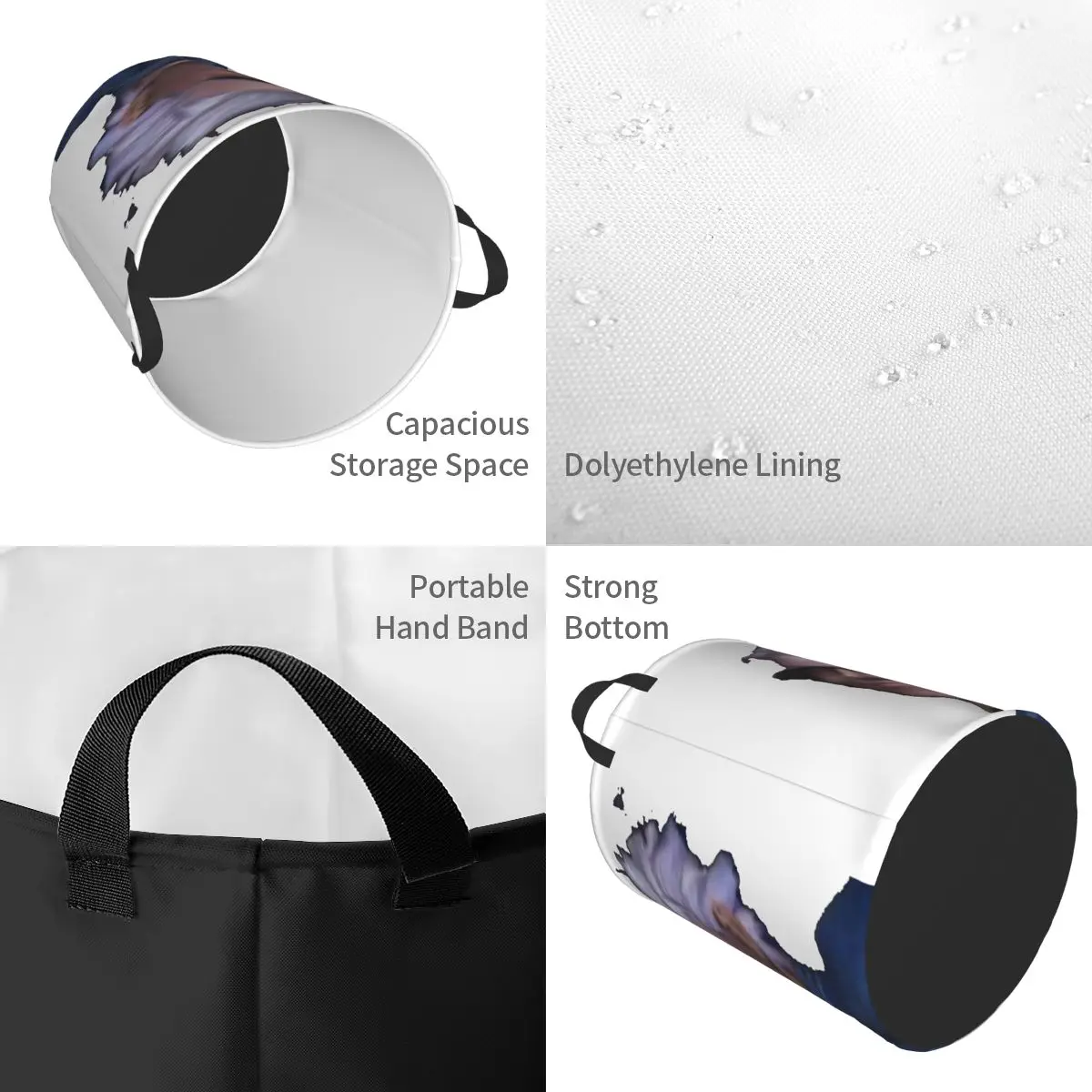 Vergil From The Devil May Cry Series Dirty Laundry Baskets Foldable Large Waterproof Clothes Toys Basket For Home Children's