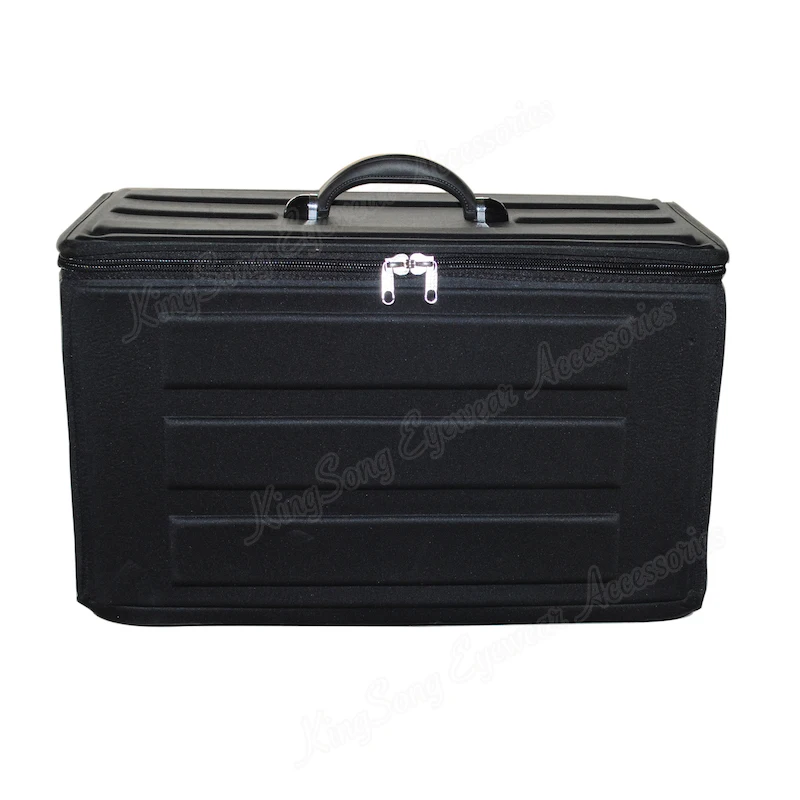 eyeglass presentation EVA box salesman ophthalmic frame and sunglass sample bag suitcase brief case storage show box