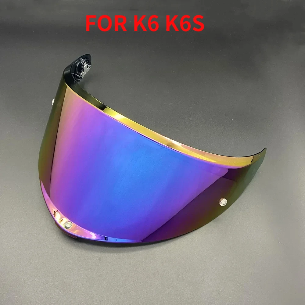 Motorcycle Helmet Lens Visor for Capacete Agv K6 K6S Helmet Faec Shield Pin Accesorios Para Moto Casque