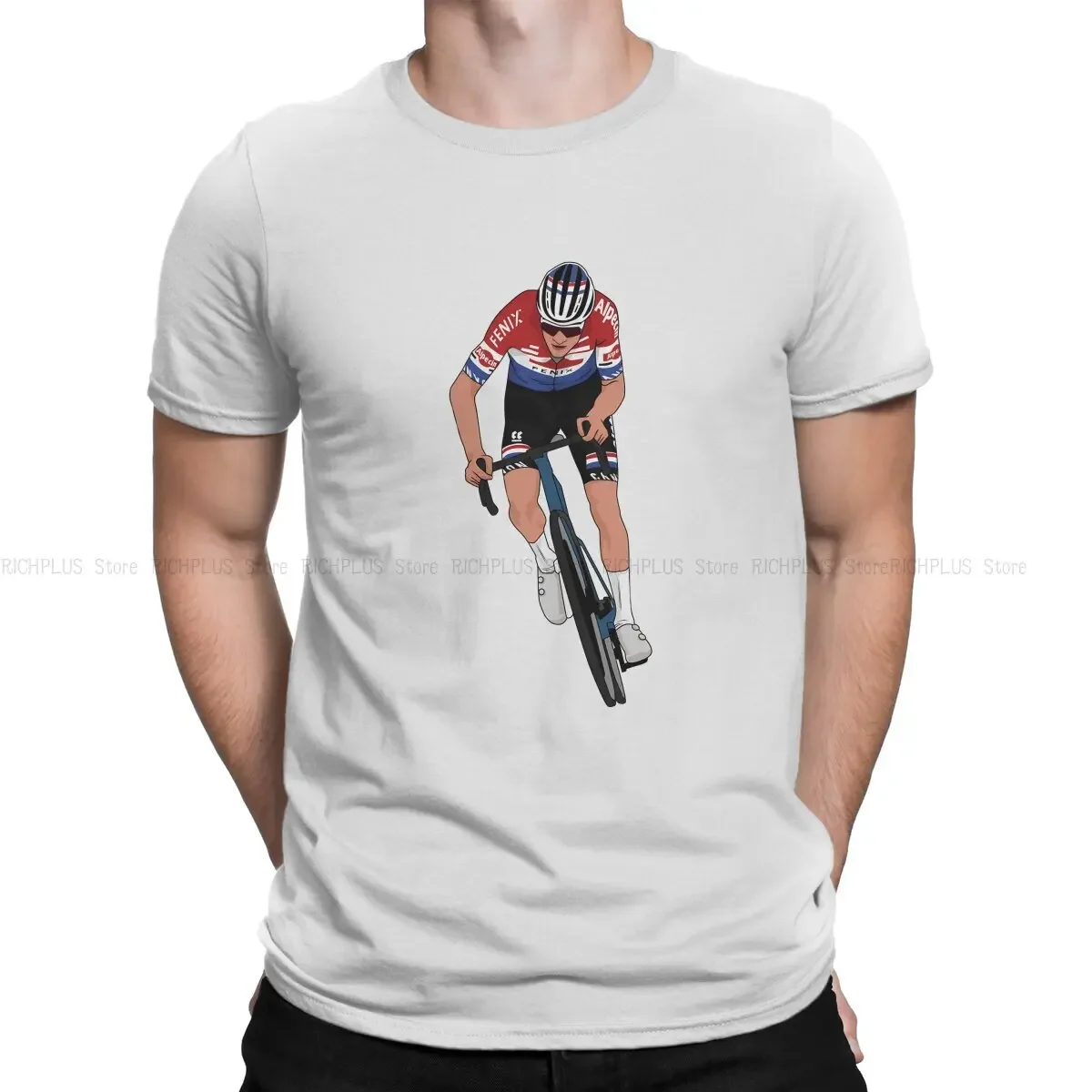 

Van Der Poel TShirt Mathieu Van Der Poel MVDP Basic Polyester T Shirt Leisure Men Clothes New Design Trendy
