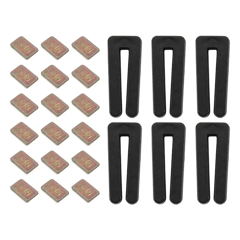 A36T-24 PCS Ceiling Fan Balancing Kit As Shown Metal For Ceiling Fan Weight Balancing