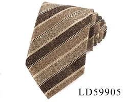 Corbata delgada lisa de Color liso para hombres, corbatas de punto marrón, corbatas delgadas