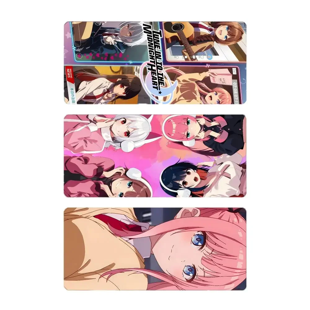 Light Novel Romance Tune In To The Midnight Heart Mouse Pad Large Gaming Mousepad with Stitched Edges Thickened Desk Mat PC