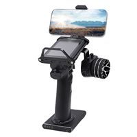 For Flysky Noble NB4 NB4 Pro NB4+ NB4 Lite Aluminum Transmitter Protector Frame With Phone Holder RC Upgrade Accessory