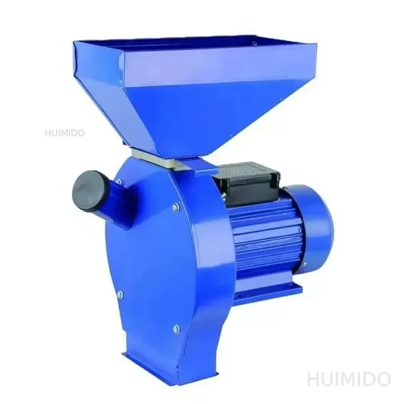 220V Multifunctional Grinder, Corn Flour Mill, Small Countertop Grain Processing Equipment, 750W Rice/Corn Grinder