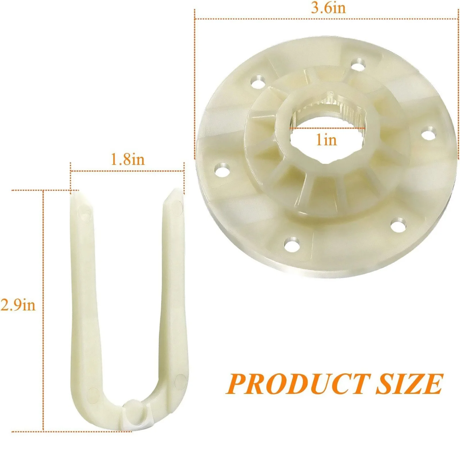 Imagem -06 - para Máquina de Lavar Roupa Whirlpool Drive Hub Kit para Crosley Kenmore Acessórios de Lavadora Ap5665171 Substituição Pcs Set W10528947