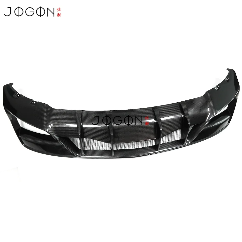 Replacement Rear Bumper Lip Diffuser Spoiler Trim for Corvette C8 Z51 Stiingray 2020+ Real Carbon Fiber Exterior Accessories