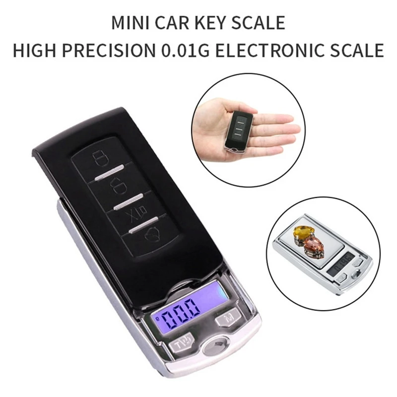 1PC Car Keys Jewelry Scales Weight Scales Electronic Scales Portable Pocket Scales Palm Scales Gold Carat Scales