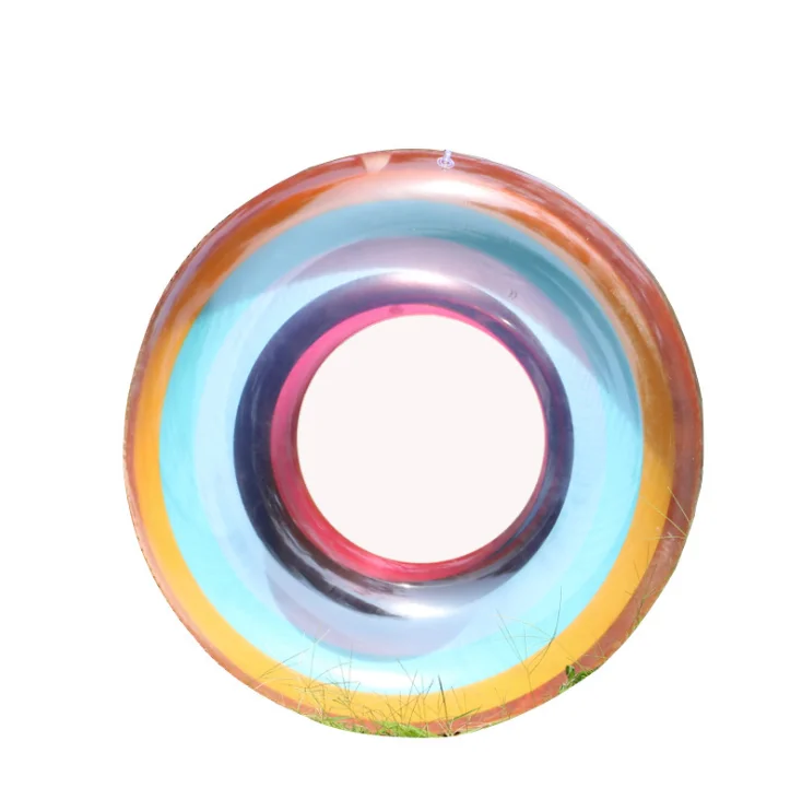 

Funny Inflatable Pool Float Toys Swim Tubes for Swimming Color Translucent Swimming Ringpromote sales