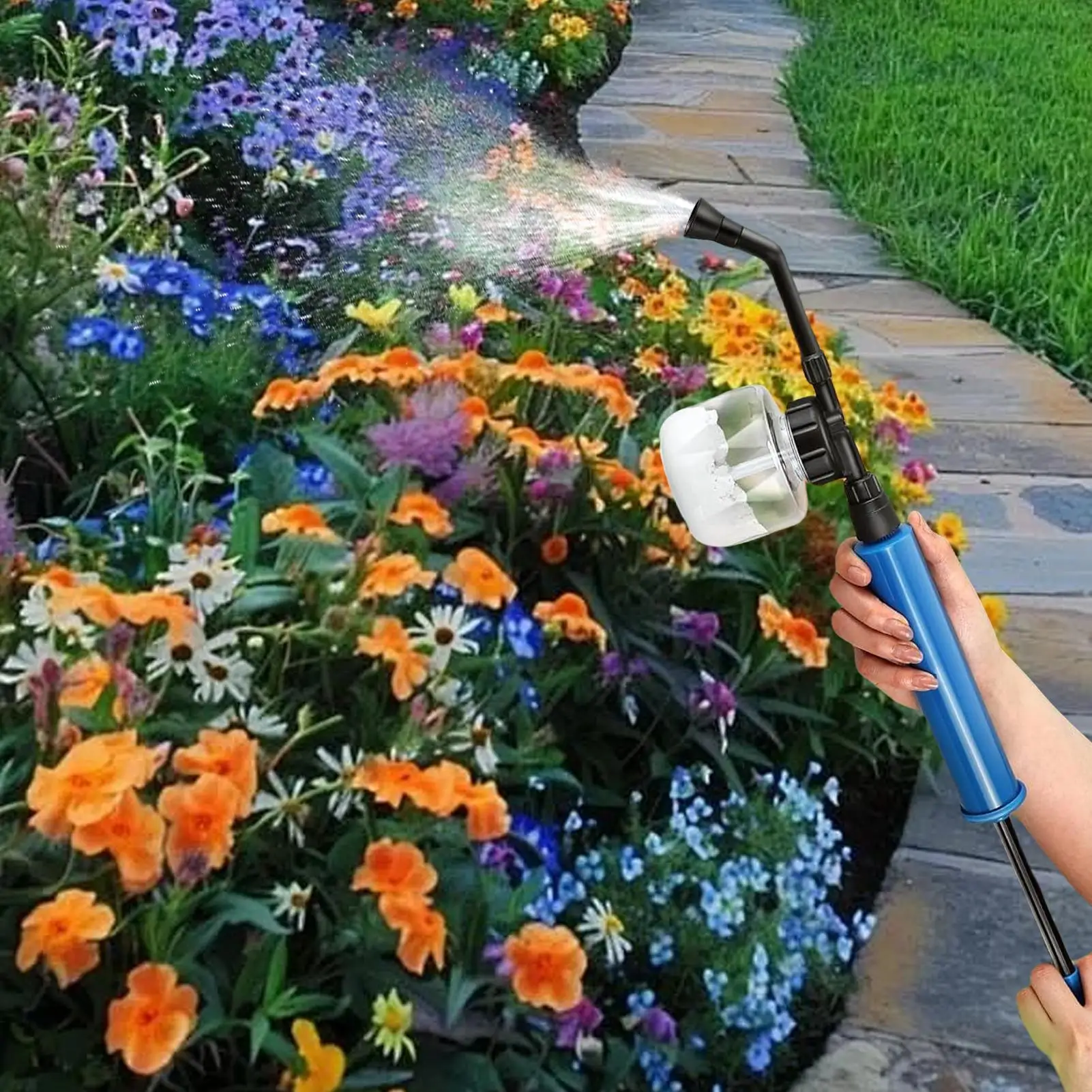 Diatomaceous Earth Applicator Portable Powder Duster Applicator for Plants Multi-Functional Diatomaceous Earth Sprayer Gardening