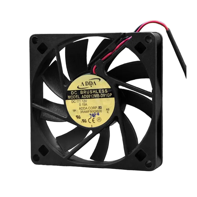 

ОРИГИНАЛЬНЫЙ AD0812MB-D91GP 12 В 0,15 А 8015 80*80*15 мм НОВЫЙ ОХЛАЖДАЮЩИЙ ВЕНТИЛЯТОР РАДИАТОР