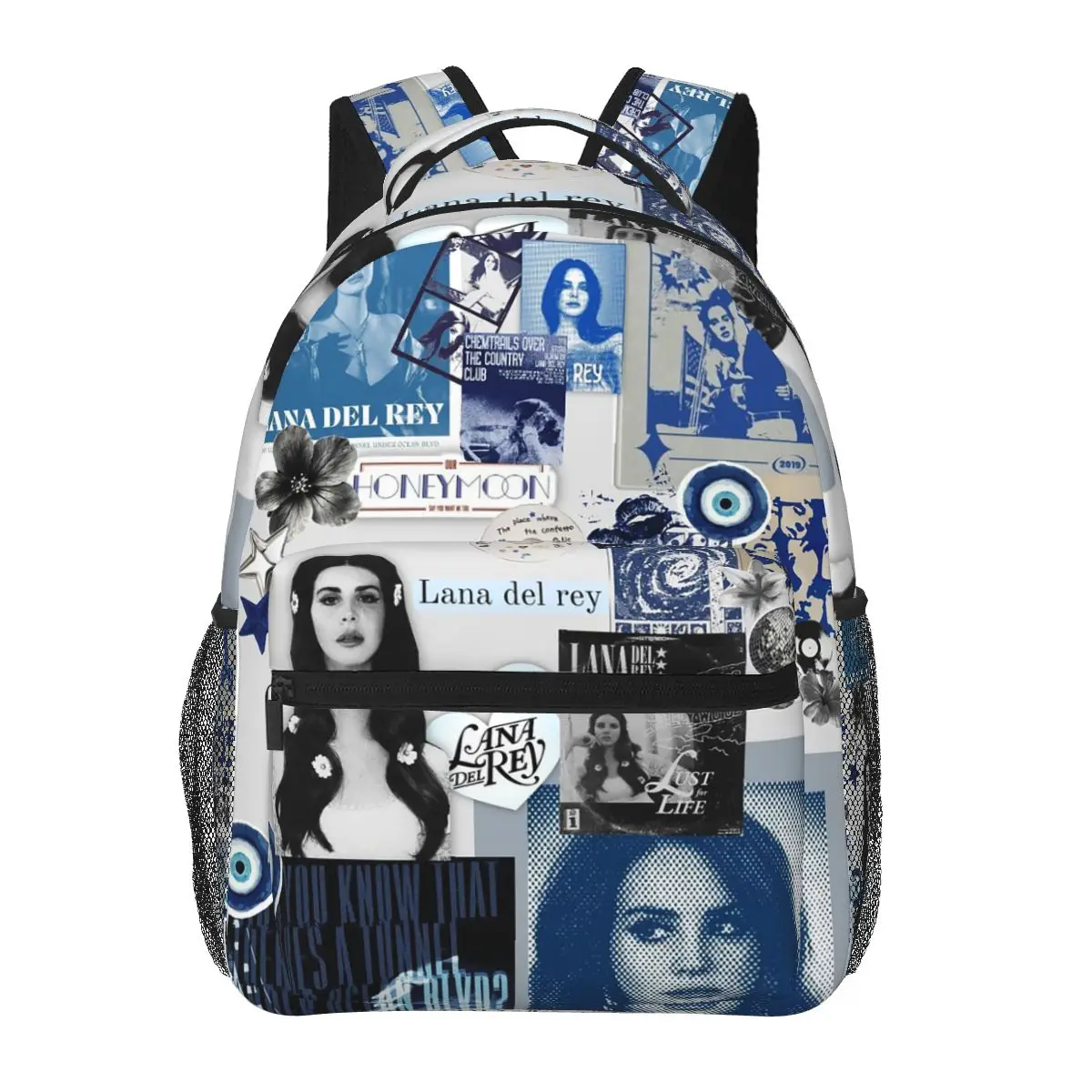 Singer Lana Del Rey Print Backpacks Boys Girls Bookbag Children School Bags Cartoon Kids Rucksack Shoulder Bag Large Capacity