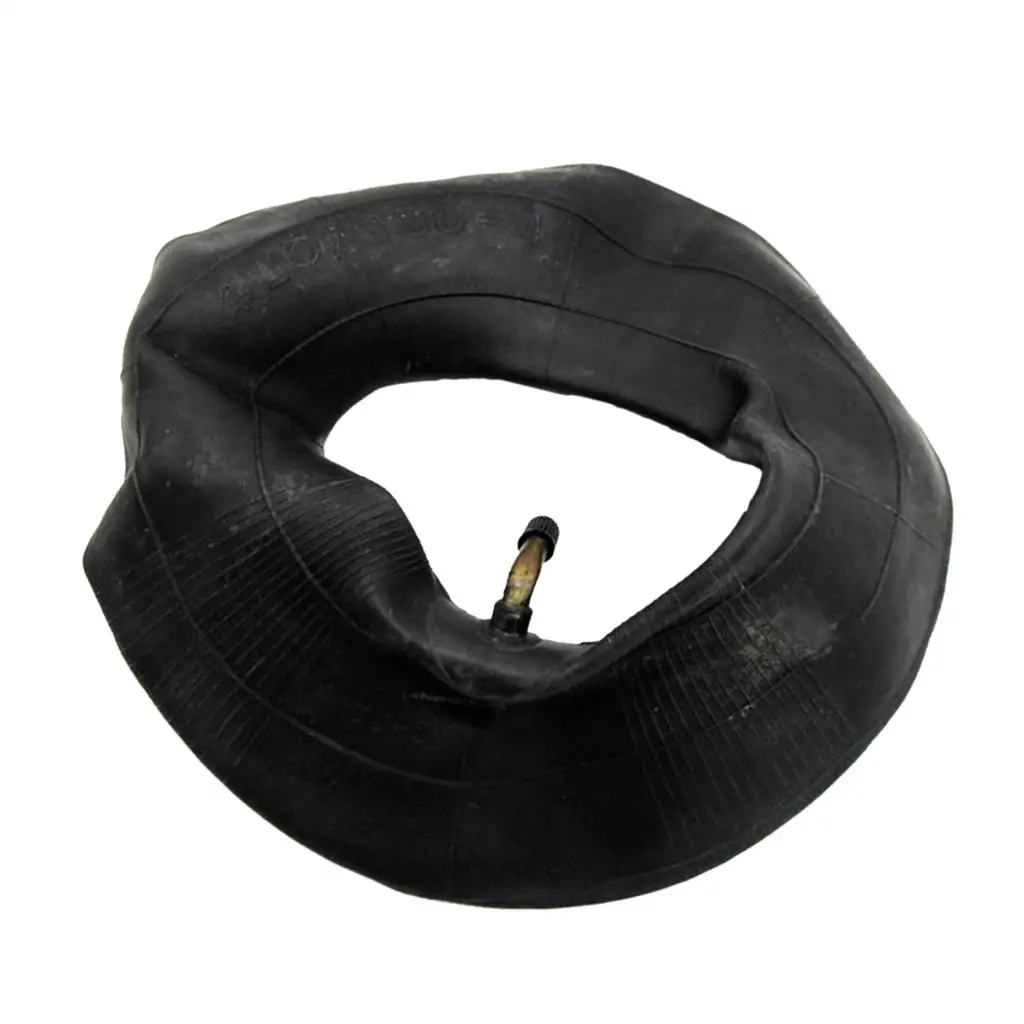 

Rubber 4.10/3.50-4 Tire Innertube Reolacement Inner Tube w/ Bent Valve Stem for
