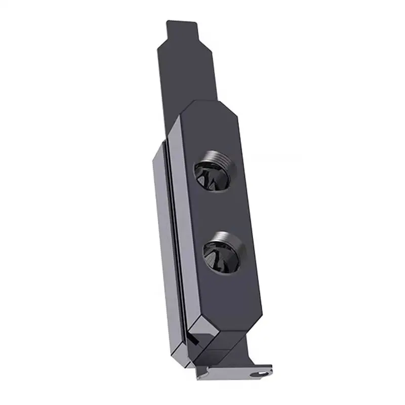 Bykski Computer Case Build PCI Baffle Position Cross Board Module Connect Water Cooling Loop G1/4", B-PCI-EM-X-V2