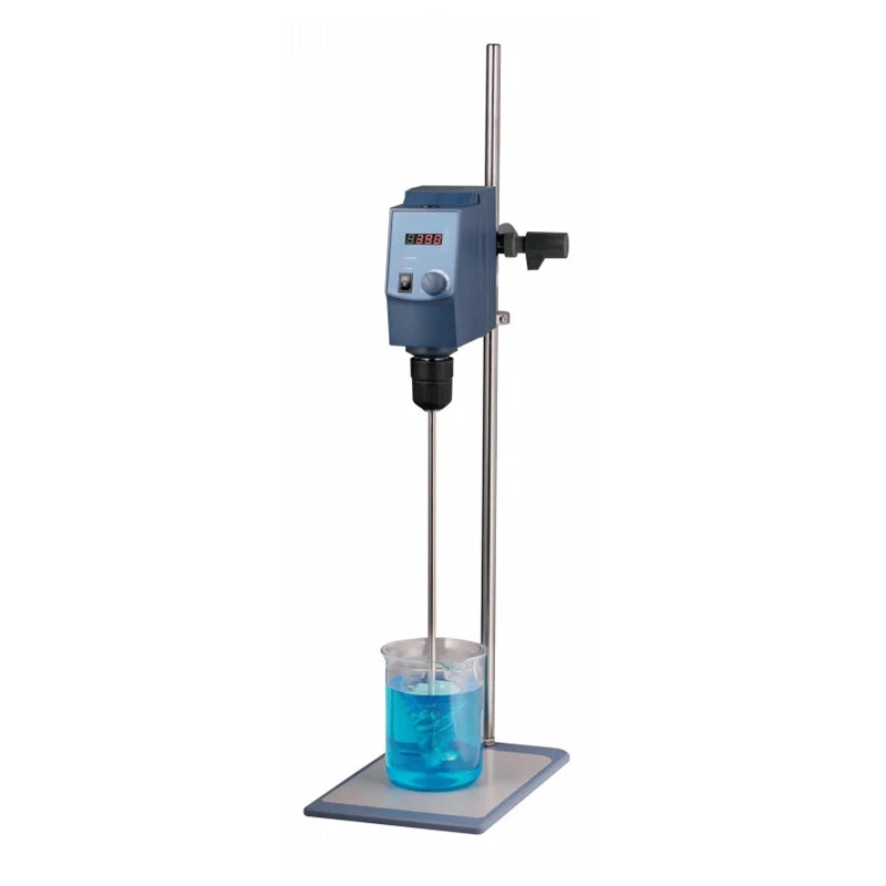 High Reliability Large Chuck Diameter Digital Mechanical Lab Overhead Stirrer 