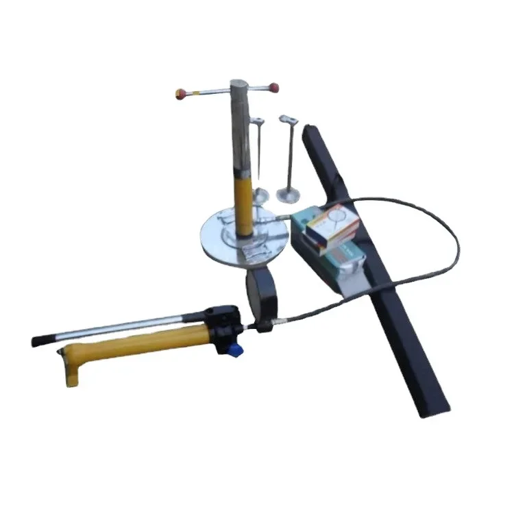 K30 K60 plate load meter geotechnical testing load factor measuring instrument