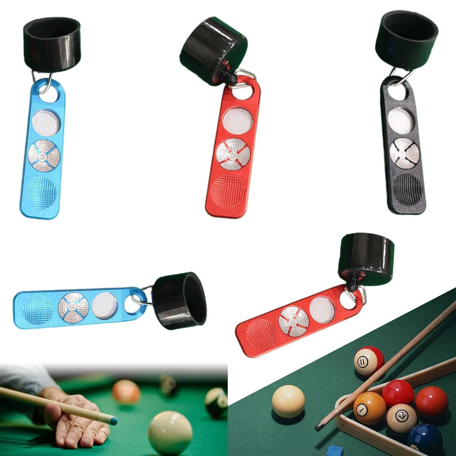 

Multifunctional Billiard Cue Tip Shaper Portable Metal Repair Tool Kit for Pool Cue Maintenance and Billiards Accessories