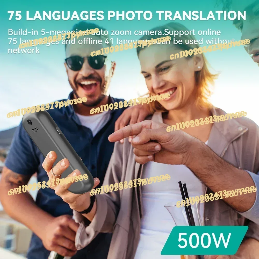 

AI Instant Voice Smart Electronic Pocket Language Translator smart voice translate To Spanish Translate machine language