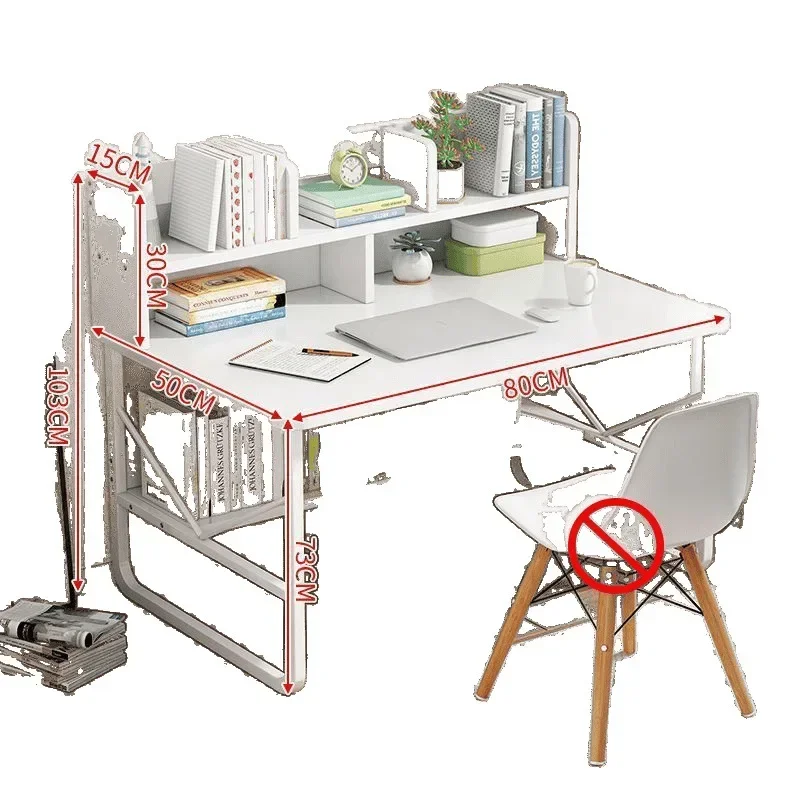 Children's study table and chair set, which can lift the desk bookshelf for primary school students at home