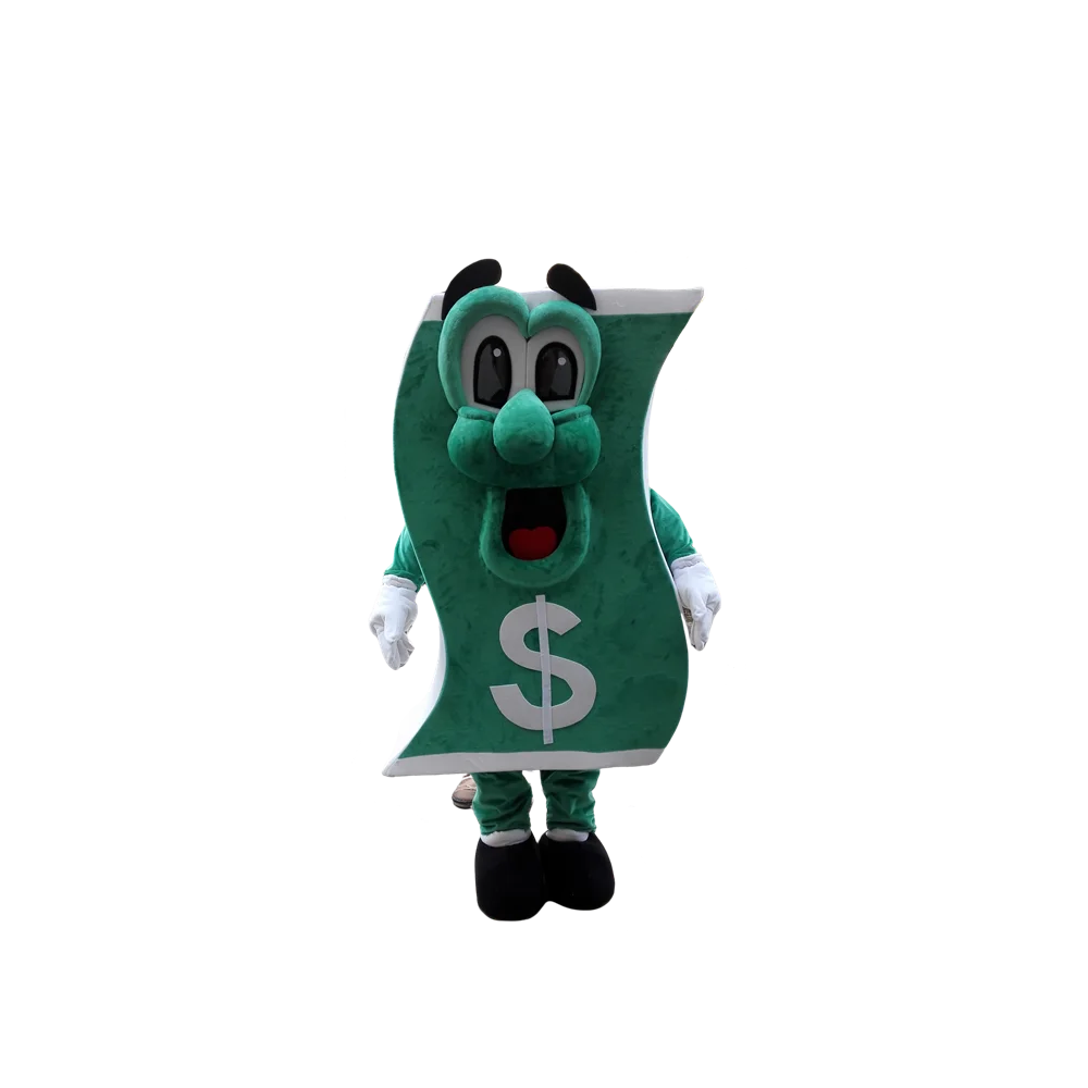 Argent mascotte costume banque personnalisé fantaisie costume anime cosplay kit mascotte thème déguisement carnaval costume 41514